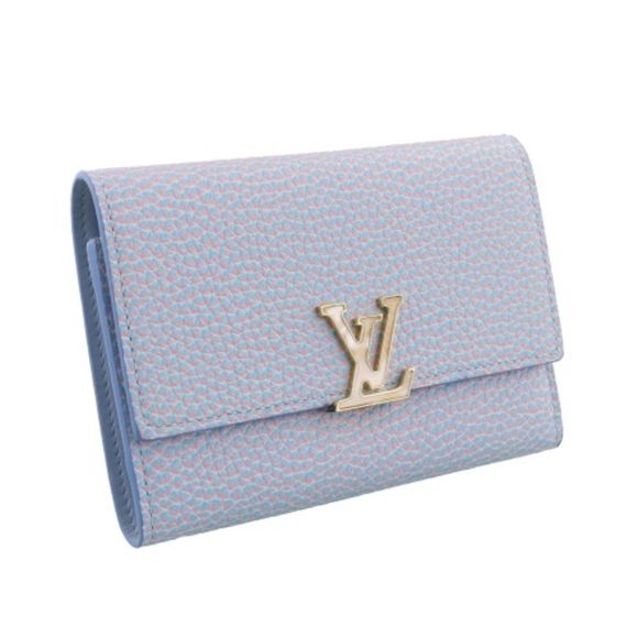 Louis Vuitton Portefeuille Capucines Compact Taurillon Leather Wallet - Picture 2 of 7